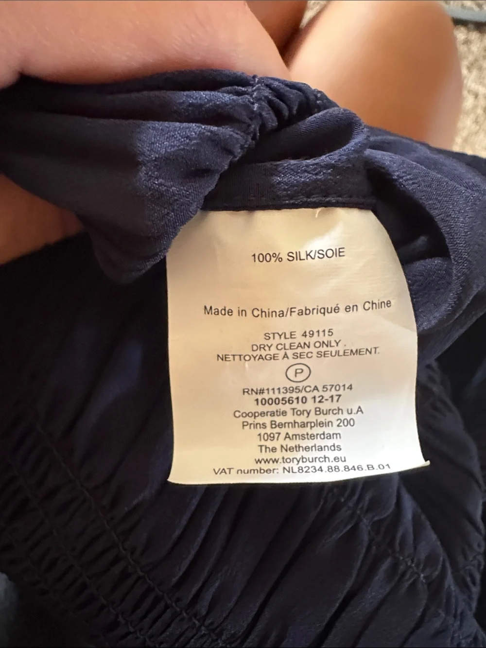 Tory Burch Silk Pantsuit